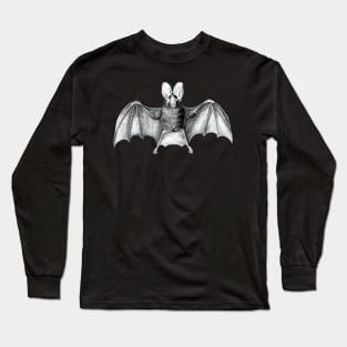 Bat Vintage Long Sleeve T-Shirt